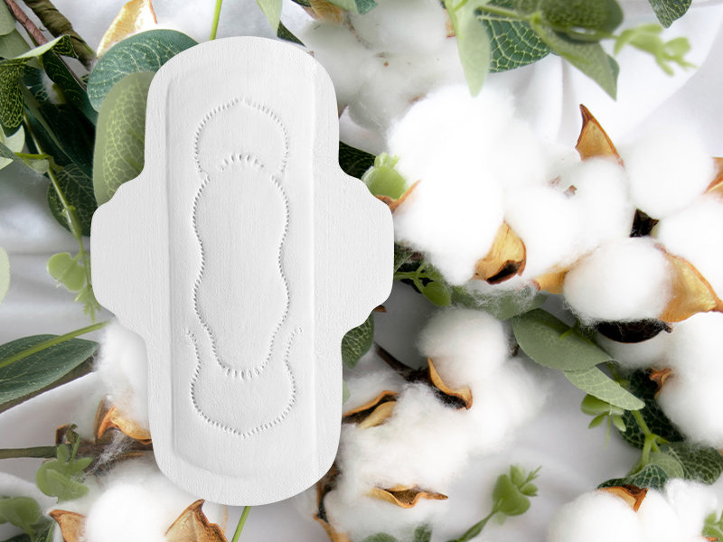 Organic Cotton Biodegradable Sanitary Napkin