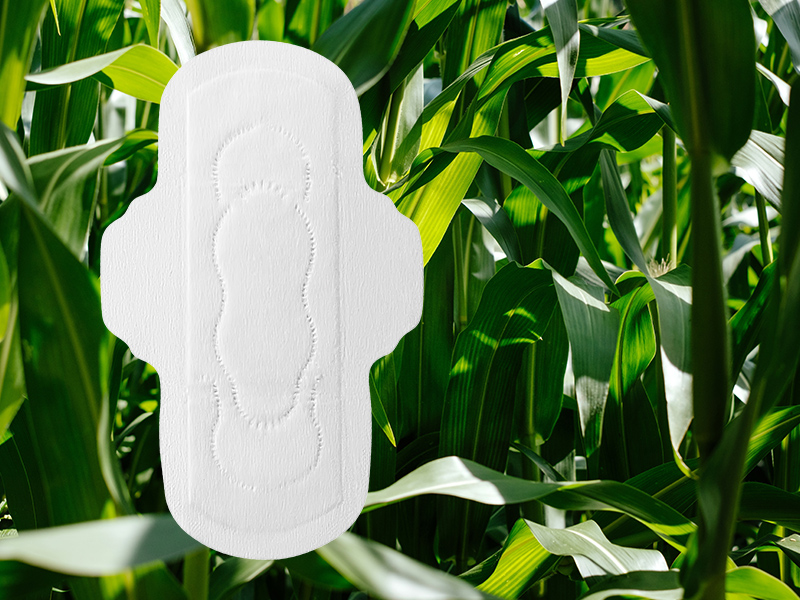 Starch PLA Biodegradable Sanitary Napkin